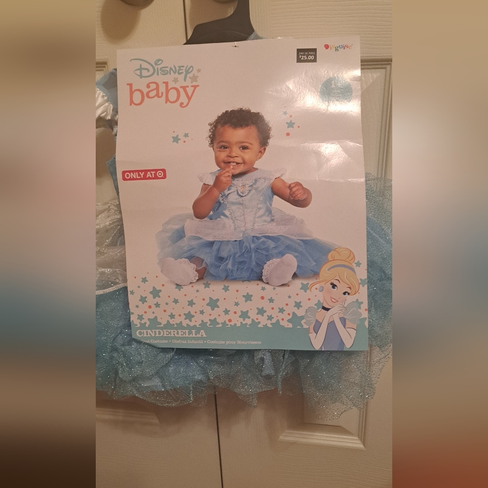 Cinderella Baby Costume in Blue NWT
